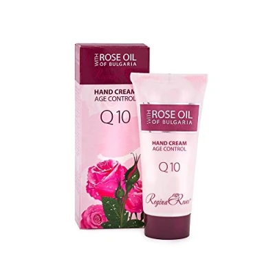 Abbildung von Regina Floris Hand Cream Q10 Lux Anti Age Rose OIL of Bulgaria Paraben Free 50ml by Skin Care
