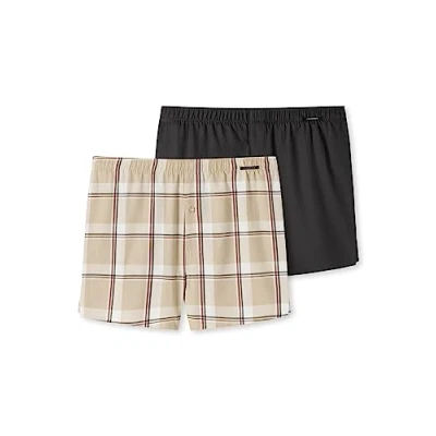 Abbildung von Schiesser 2PACK Boxershorts, Herren, Größe: 4XL, Mehrfarbig