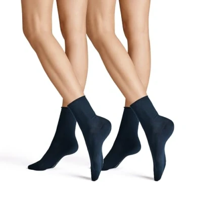 Abbildung von Hudson Damen Only 2 Pack Rollrand Socken, Marine 0337, 35/38 (2er Pack)