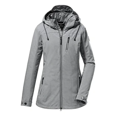 Abbildung von G.I.G.A. DX Damen Softshelljacke/Outdoorjacke mit abzippbarer Kapuze GS 32 WMN SFTSHLL JCKT, dunkelnavy, 40, 38345 000