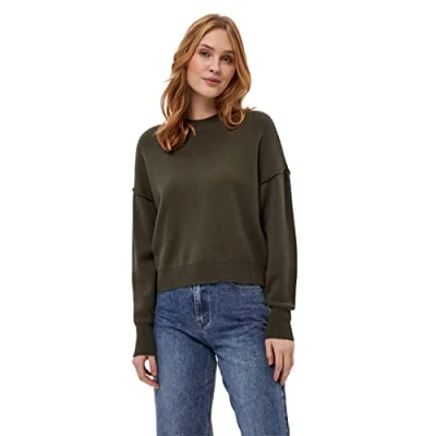 Abbildung von Desires Damen Gabi Pullover, Beluga Grün, XL