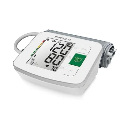 Abbildung von Medisana Oberarm Blutdruckmessgerät BU 512, Arrhythmie Anzeige