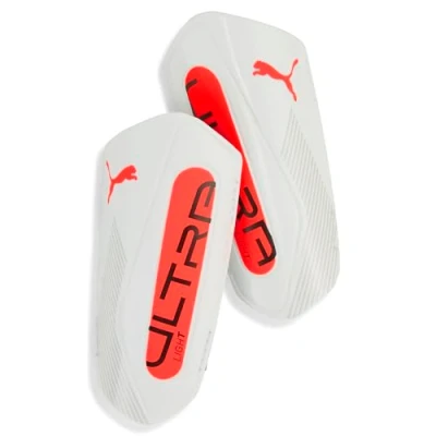 Abbildung von PUMA ULTRA Light Strap, Unisex Schienbeinschoner, White Glowing Red, XS 030992