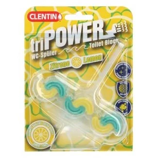 Abbildung von Clentin Tri Power WC Spüler Zitrone