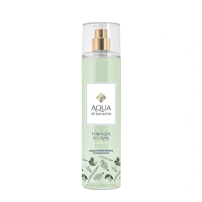 Abbildung von DIAMOND INTERNATIONAL ACQUA DI SORRENTO Terrasse auf Capri duftendes Wasser, blühende olfaktorische Familie, fruchtig und holzig, Made in Italy, 245 ml
