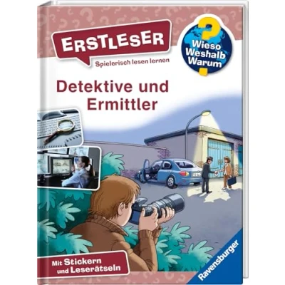 Abbildung von Wieso? Weshalb? Warum? Erstleser, Band 11: Detektive und Ermittler (Wieso? 11)