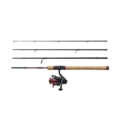Abbildung von Abu Garcia Diplomat V2 Reise Rute Combo 4 teilig Spinnrute
