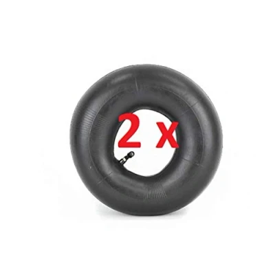 Abbildung von 2x HMH Shop Schlauch 3.00 4 Sackkarrenschlauch 2er Set Ersatzschlauch für z.B. Sackkarre 260x85mm Bollerwagen Innenschlauch Luftreifen gewinkeltes Auto Ventil TR87 90 Winkel Reifenschlauch