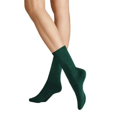 Abbildung von Hudson Damen Socken Relax Cotton druckfreier Bund bottle green 0541 35 38