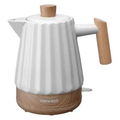 Abbildung von Concept Wasserkocher RK0090, 1.5 l, 1500 W, Kabelloser Keramik 1500W 1.5L weiß