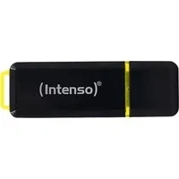 Abbildung von Intenso High Speed Line USB Stick (Lesegeschwindigkeit 250 MB/s, mit Schutzkappe und Befestigungsöse)