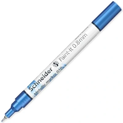 Abbildung von Schneider Metallicmarker Paint It 010 0,8mm blue metallic