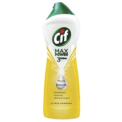 Abbildung von Reinigungsmilch CIF Max Power Zitrone 780g 1 Stk.