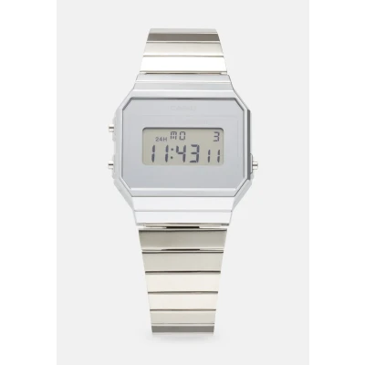Abbildung von Casio A700 Unisex Digitaluhr silvercoloured, Größe: One Size, Silver coloured