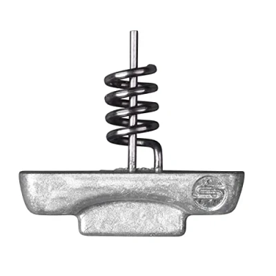 Abbildung von Spro Zinc Screw In Softbait Gewichte 7gr (3 Stück) Jigkopf