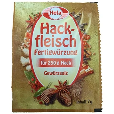 Abbildung von Hela Hackfleisch Fertigwürzung (1 Set, mit 5 Beutel a 7g)