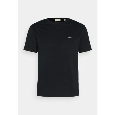 Abbildung von GANT Printed Archive Shield Tshirt basic, Herren, Größe: Large, Black