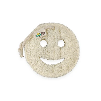 Abbildung von LoofCo Luffa Schwamm Smiley