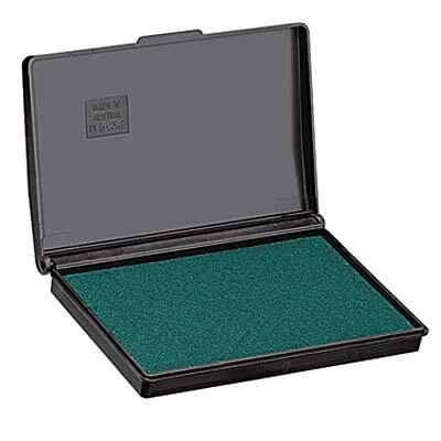 Abbildung von Stempelkissen 11 X 7 cm Farbe grün
