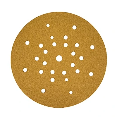 Abbildung von Mirka Gold Universal Schleifpapier Ø 225mm Klett P240, 25/Pack/Zum Schleifen von Gips, Spachtel, Spanplatten, Holz, Lack