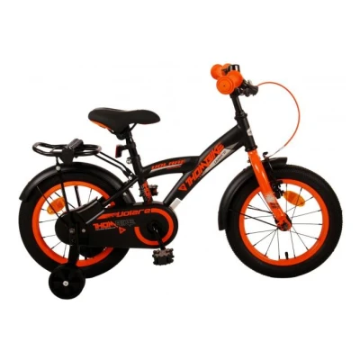 Abbildung von Thombike Kinderfahrrad Jungen 14 Zoll Schwarz Orange