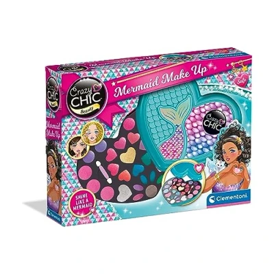 Abbildung von Clementoni® Kreativset Crazy Chic, Meerjungfrauen Schminkkasten, Made in Europe