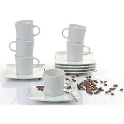 Abbildung von Retsch Arzberg Espressotasse &quot;SANDY&quot;, (Set, 12 tlg., 12teilig), Klassisches Espressotassen Set Made in Germany