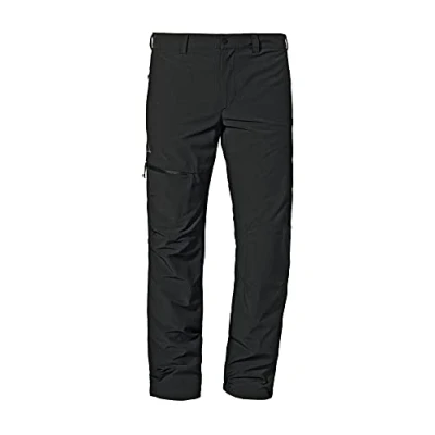 Abbildung von Schöffel Herren Pants Koper1 Warm M, gefütterte Wanderhose mit 4 Wege Stretch, robuste Thermohose vorgeformten Knien, schnelltrocknend und geruchshemmend, black, 54