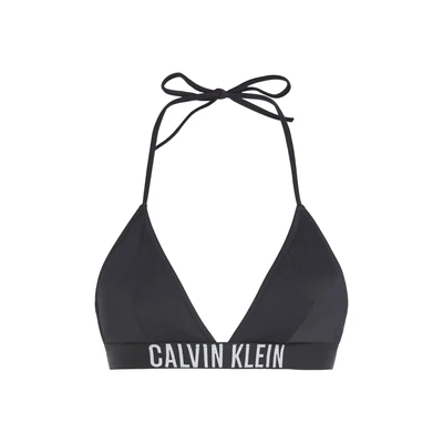 Abbildung von Calvin Klein Swimwear Intense Power Triangle BRAS Bikinitop, Damen, Größe: XS, Black