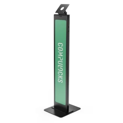 Abbildung von Maclocks Brandable VESA Mount BrandMe Security Bodenständer Kippbarer Display Schwarz, 140B
