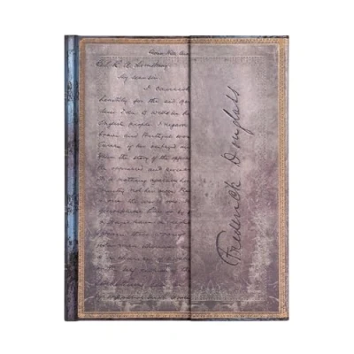 Abbildung von Frederick Douglass, Letter for Civil Rights Ultra Lined: Hardcover, Wrap Closure, 120 gsm, ribbon marker, memento pouch (Embellished Manuscripts Collection)