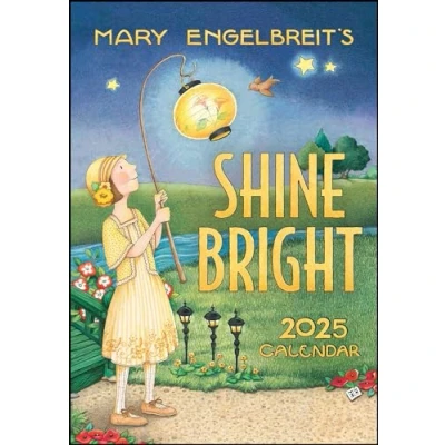 Abbildung von Mary Engelbreit&#039;s Shine Bright 12 Month 2025 Monthly Pocket Planner Calendar