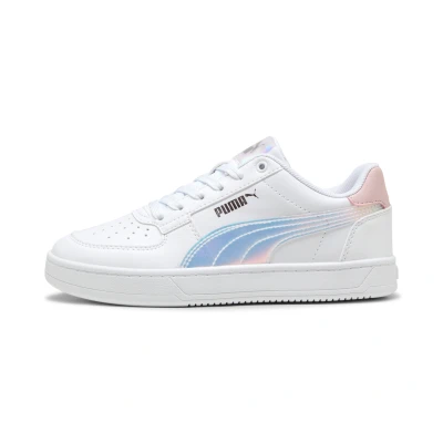 Abbildung von Puma Caven 2.0 Holo Sneakers Teenager Schuhe Für Damen Kinder White/Mauve Mist/Silver Größe: 35.5