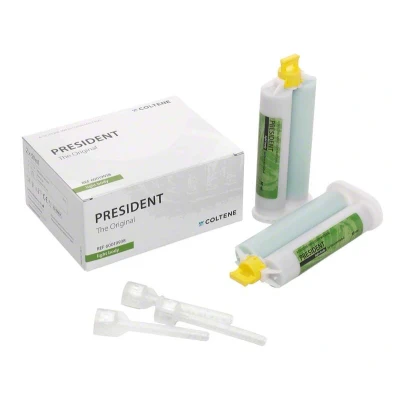Abbildung von PRESIDENT The Original light body Kartuschen 2 x 50ml à 50ml, 12 Universal Mixing Tips