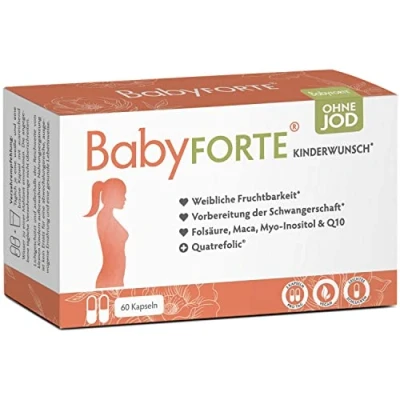 Abbildung von BabyFORTE Kinderwunsch Vitamine ohne Jod 60 St