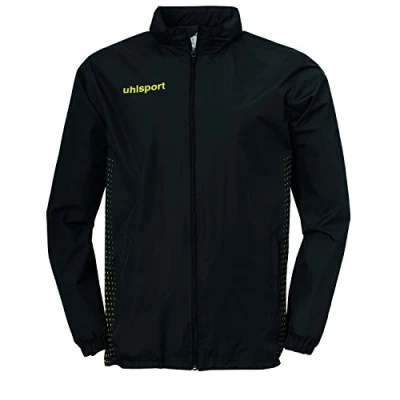 Abbildung von Uhlsport Herren Score Regenjacke, schwarz/Fluo gelb, XXXL