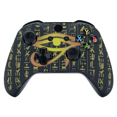 Abbildung von eXtremeRate Gehäuse für Xbox One X/S Controller, DIY Ersatz Front Hülle Case Zubehör Faceplate S/X Controller Modell 1708 Auge der Vorsehung