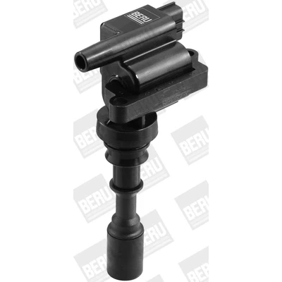 Abbildung von BERU ZSE086 Zündspule 3 12 Spark Spring mit Anschlussteilen 2 inkl. Zündkerzenstecker, Anschlussausführung SAE HYUNDAI: XG, KIA: SORENTO 1