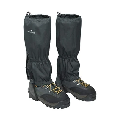 Abbildung von Ferrino Unisex Erwachsene Stelvio Gamaschen, Schwarz, L