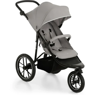 Abbildung von Kinderkraft HELSI 2 Buggy bis 27 kg, ab geburt, Laufkinderwagen mit große Luftreifen, Liegefunktion, Verstellbarer Elterngriff, Zusammenklappen, Untersitzkorb, Grau