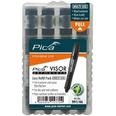 Abbildung von Ersatzminen Set Pica VISOR schwarz / 4 Minen