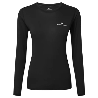 Abbildung von Ronhill Damen Standard Core L/S Tee Cabernet/Dune, 10