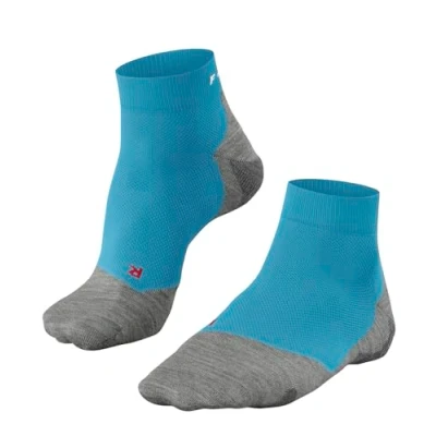 Abbildung von FALKE Herren Laufsocken RU5 Race Short M Sso Funktionsmaterial antiblasen 1 Paar, Grün Turquoise 7922, 39 41