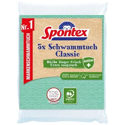 Abbildung von Spontex Classic Schwammtuch Antibac