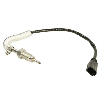 Abbildung von TOPRAN 120 296 Sensor, Abgastemperatur vor Abgasturbolader mit Hitzeschutzrohr, Kabel VOLKSWAGEN: Crafter Kastenwagen