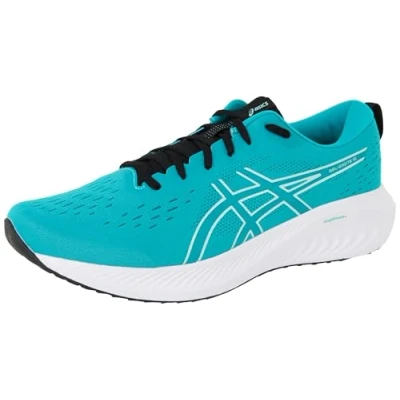 Abbildung von Asics Gelexcite 10 Laufschuh Straße, Herren, Größe: 46.5, Black/wave teal Schuhe