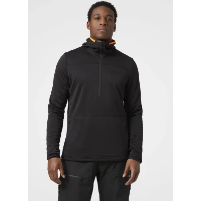 Abbildung von Helly Hansen Men Powdreamer Midlayer Black Größe S