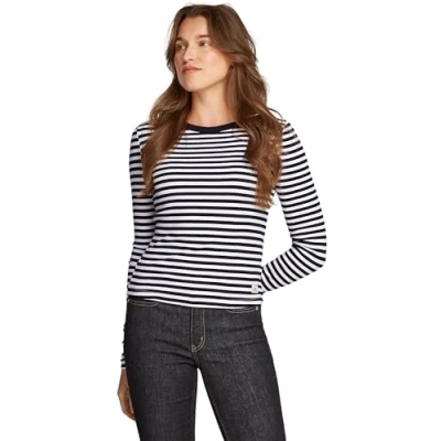 Abbildung von Calvin Klein Jeans Langarmshirt WOVEN LABEL RIB LONG SLEEVE mit Logopatch
