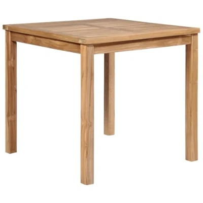 Abbildung von vidaXL Gartentisch 80x80x77 cm Massivholz Teak (1 St)