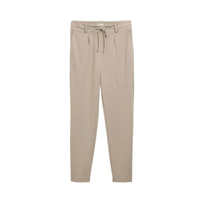 Abbildung von TOM Tailor Ankle Jogginghose, Damen, Größe: 40x30, Soft taupe grey